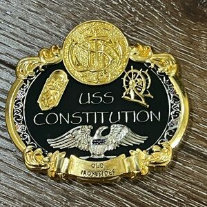 USS constitution 1797 undefeated coin